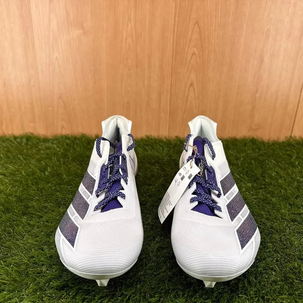 adidas Adizero Electric II Team College Purple Football Cleats IE6291 Sz 10.5